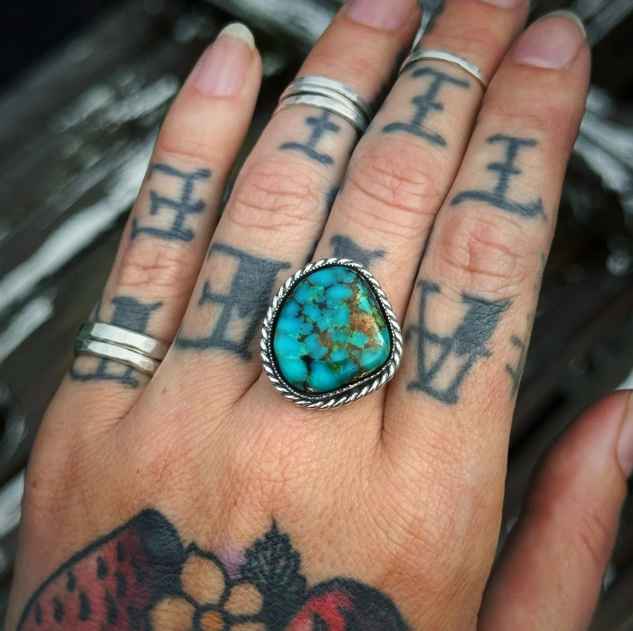 Royston Turquoise Ring
