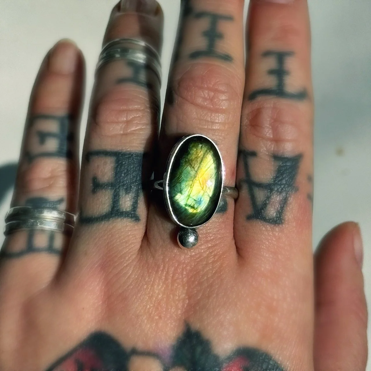 Labradorite Ring
