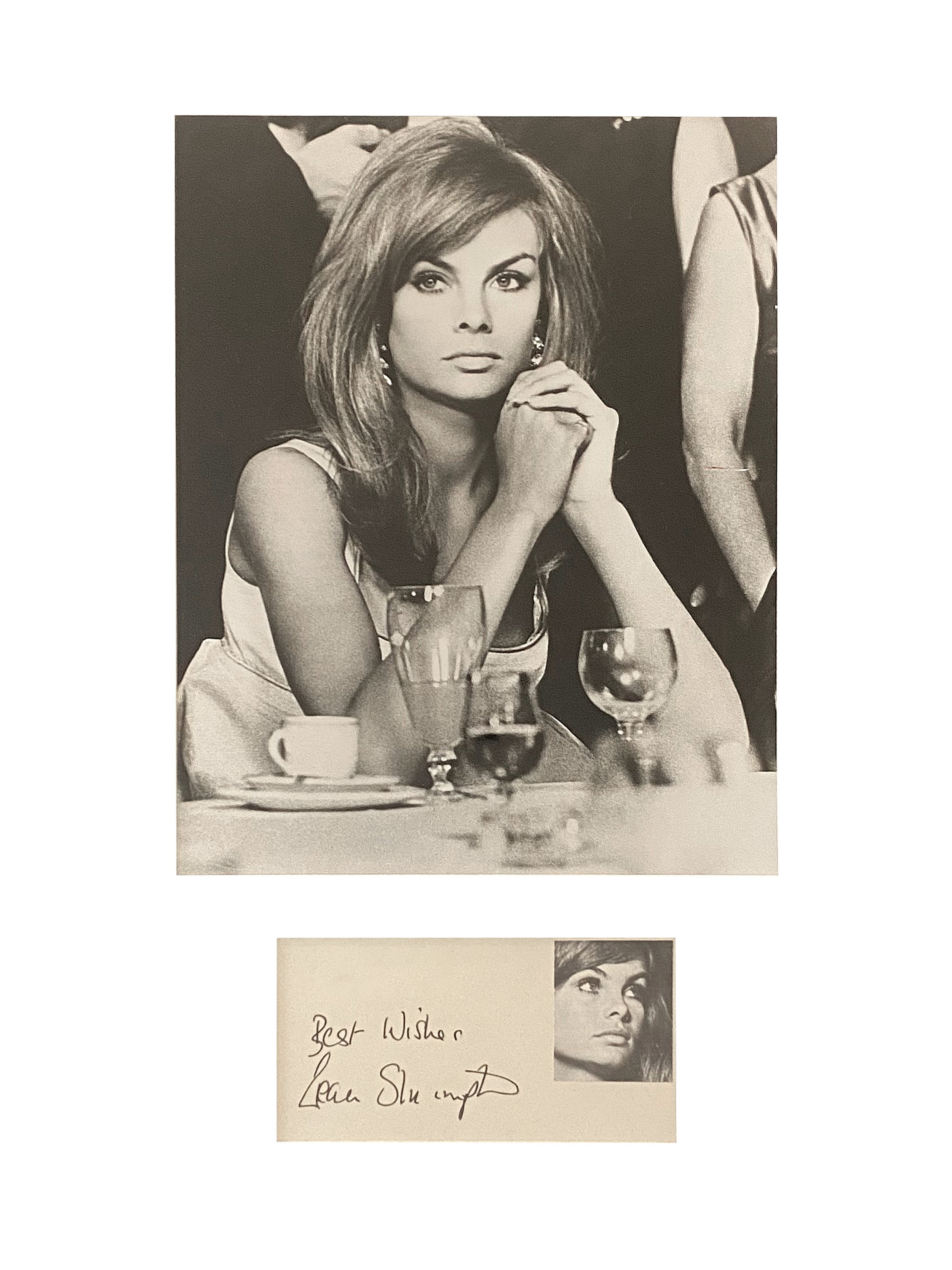 Privilege press photo with autograph