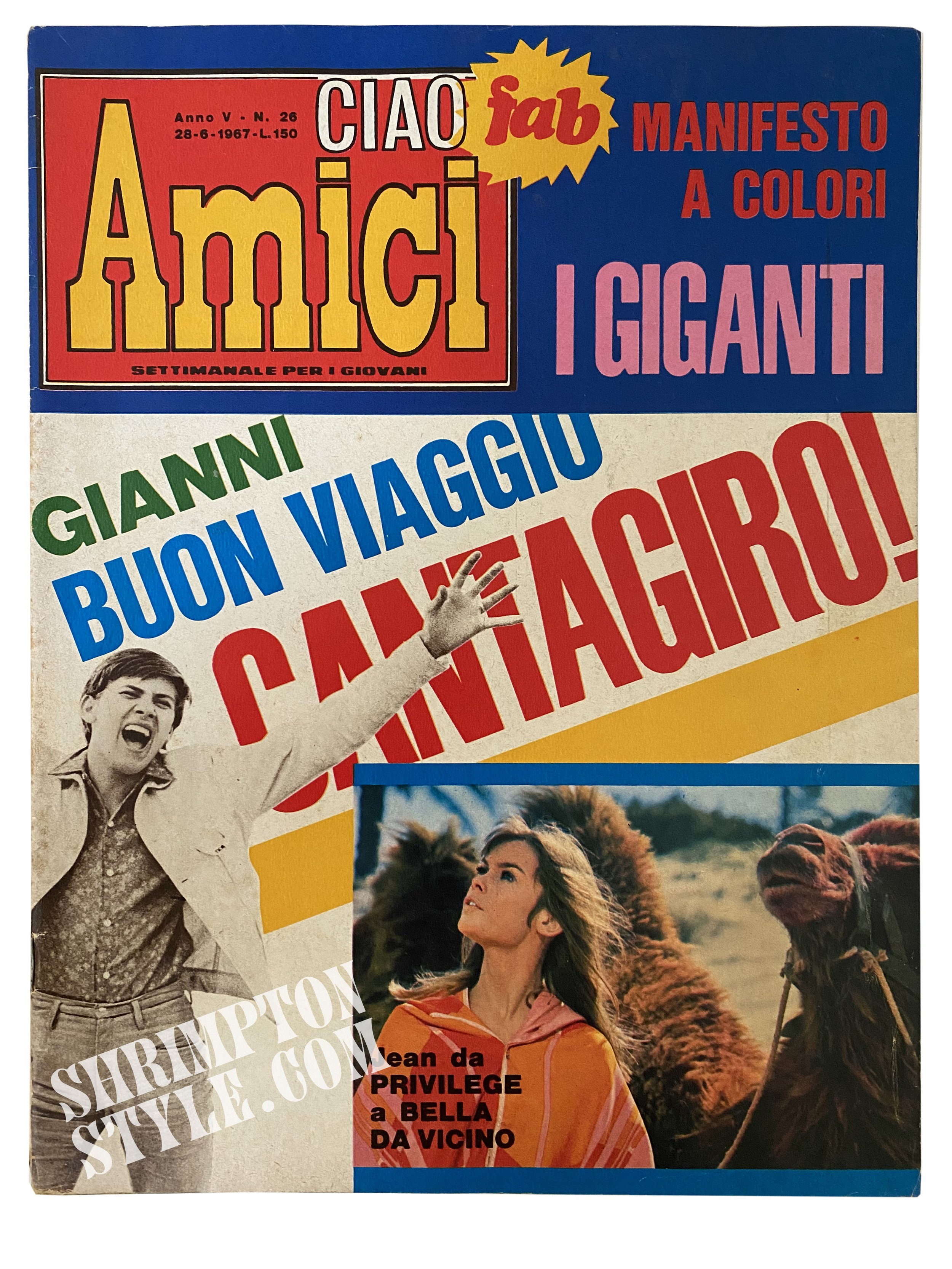 Ciao Amici - June 28, 1967