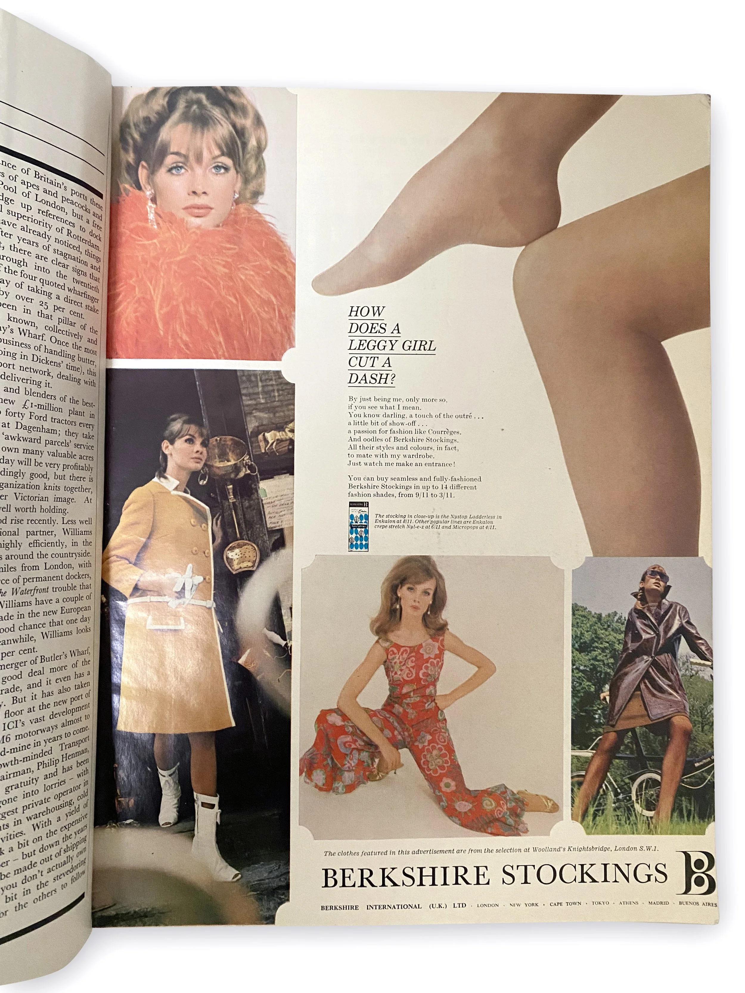 Berkshire Stockings - How does a leggy girl cut a dash?
