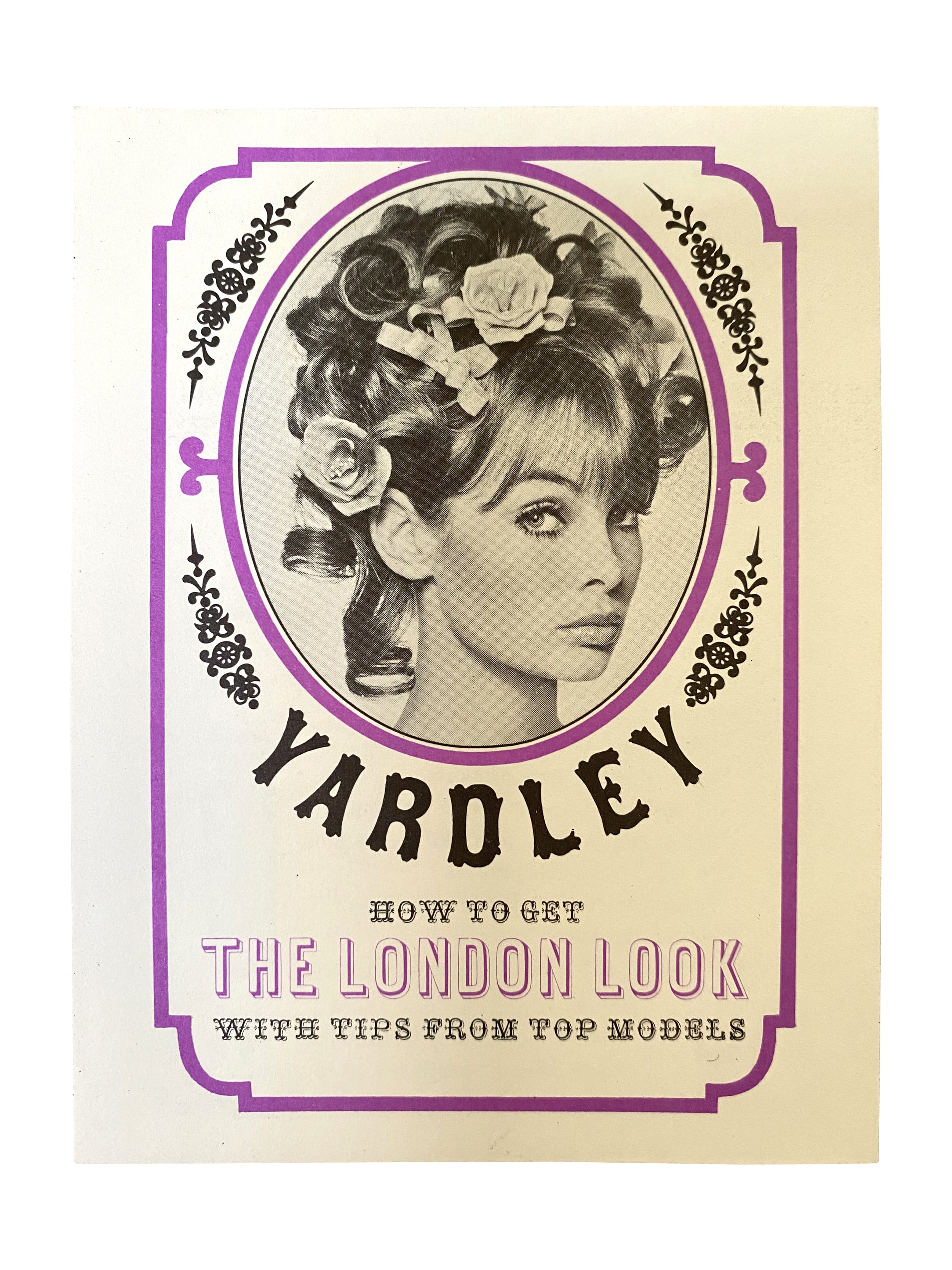 Yardley "How to Get the London Look With Tips from Top Models" brochure