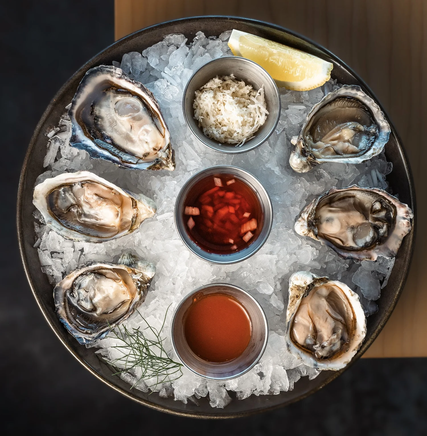 Local oysters