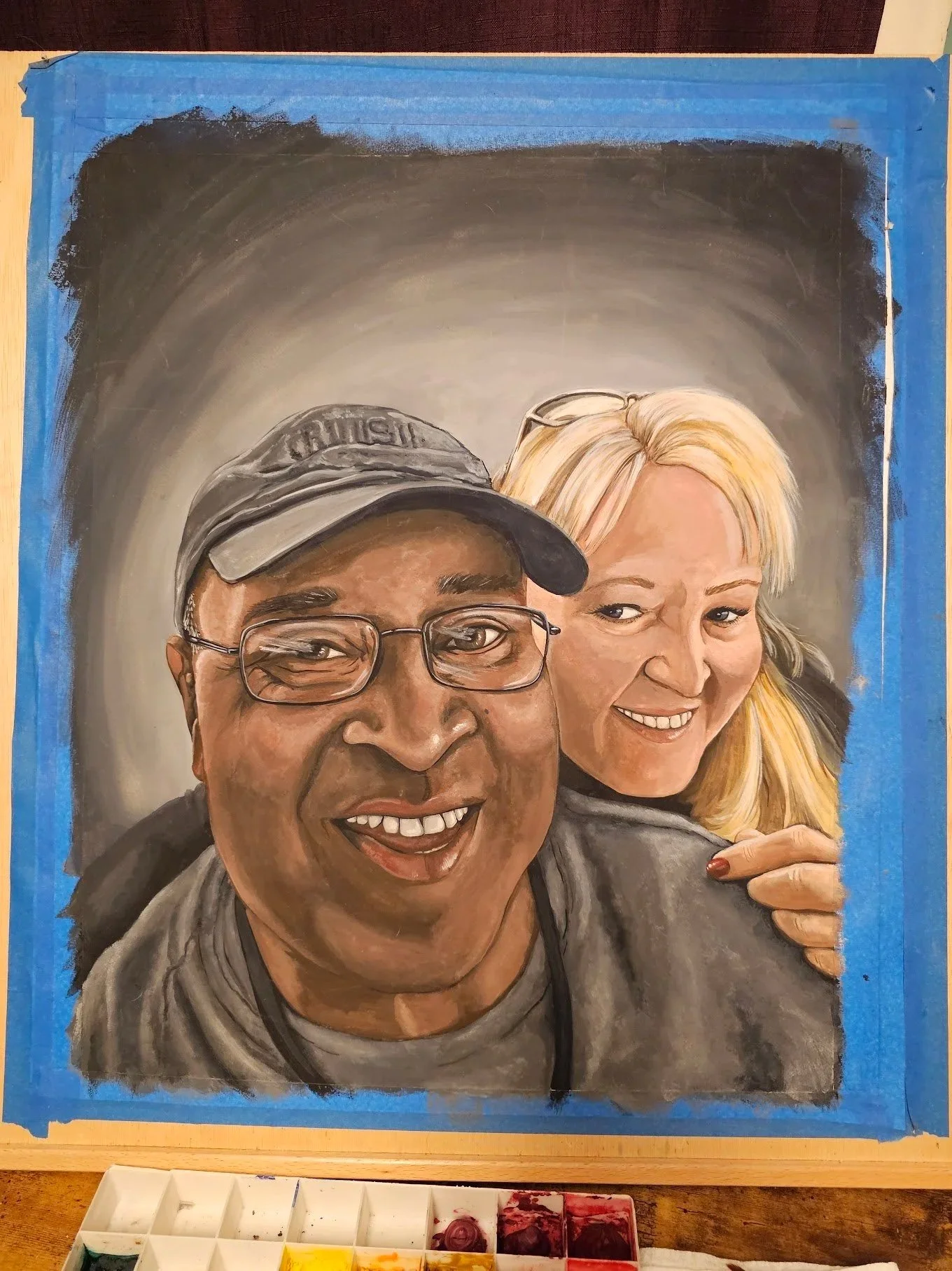 This pice is a memorial for the gentleman