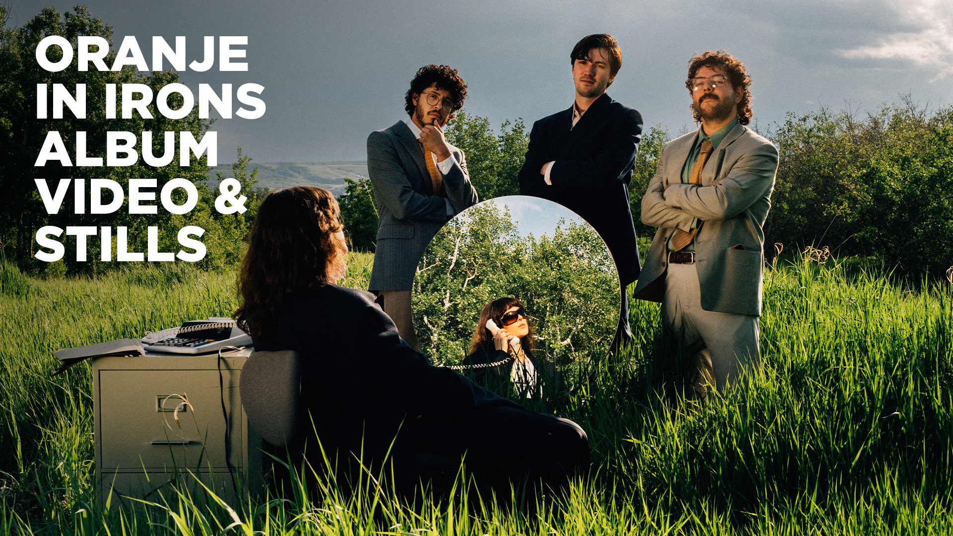 Oranje - in irons album promo shoot