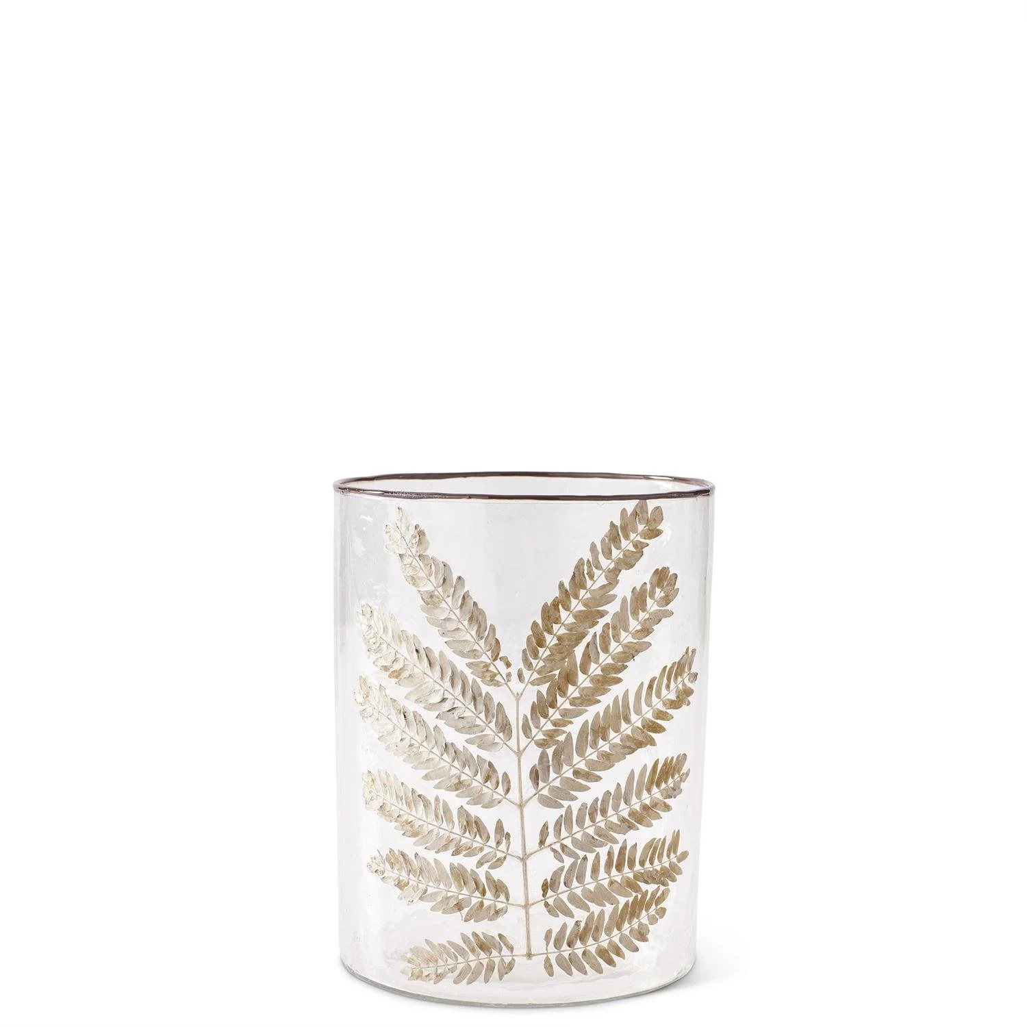 clear-textured-glass-cylinder-with-dried-fern-leaf-applique-storage-floral-tabletop-decor-accessory-image2.jpg