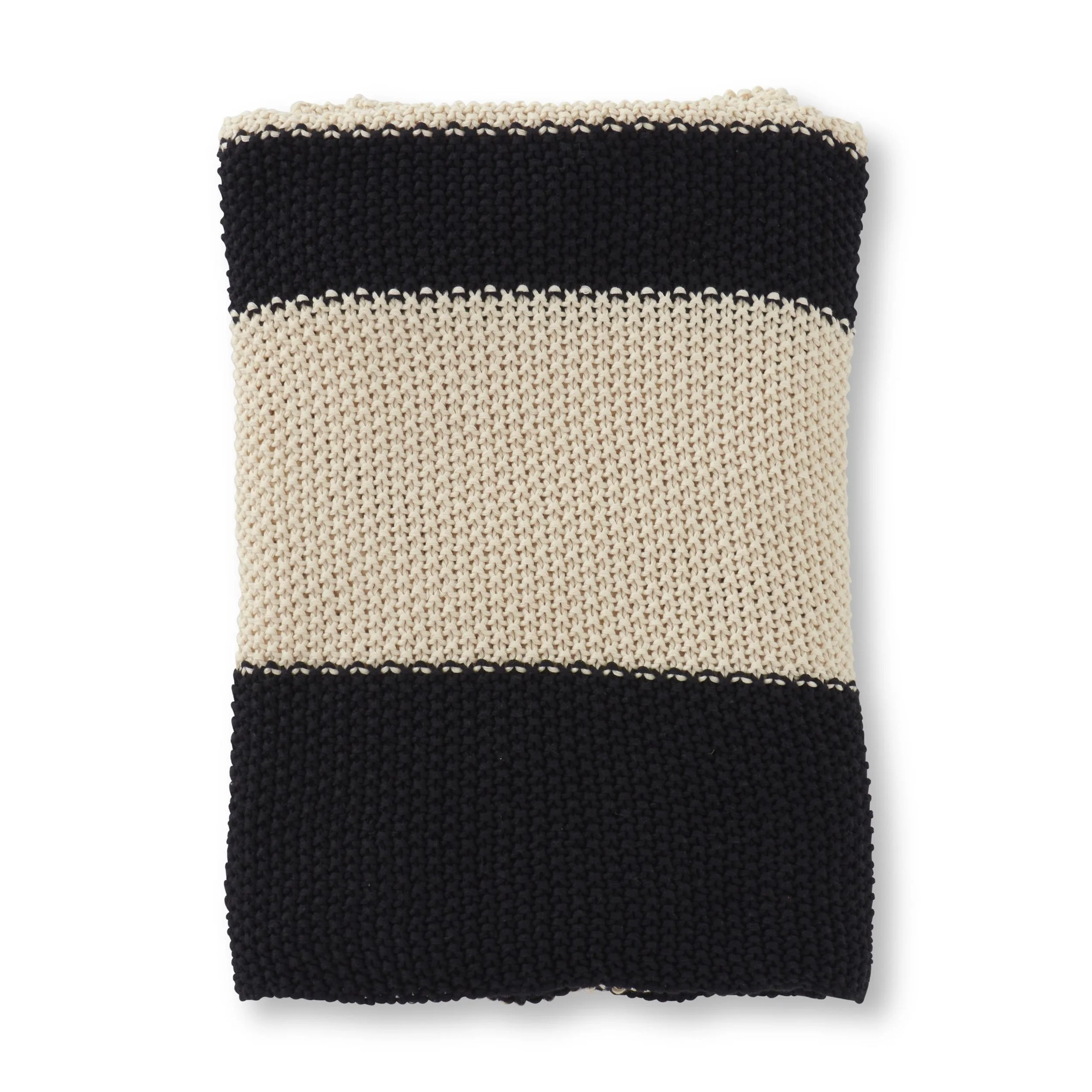 black-and-ivory-cotton-knit-stripe-blanket-throw-60-inch-image1.jpg