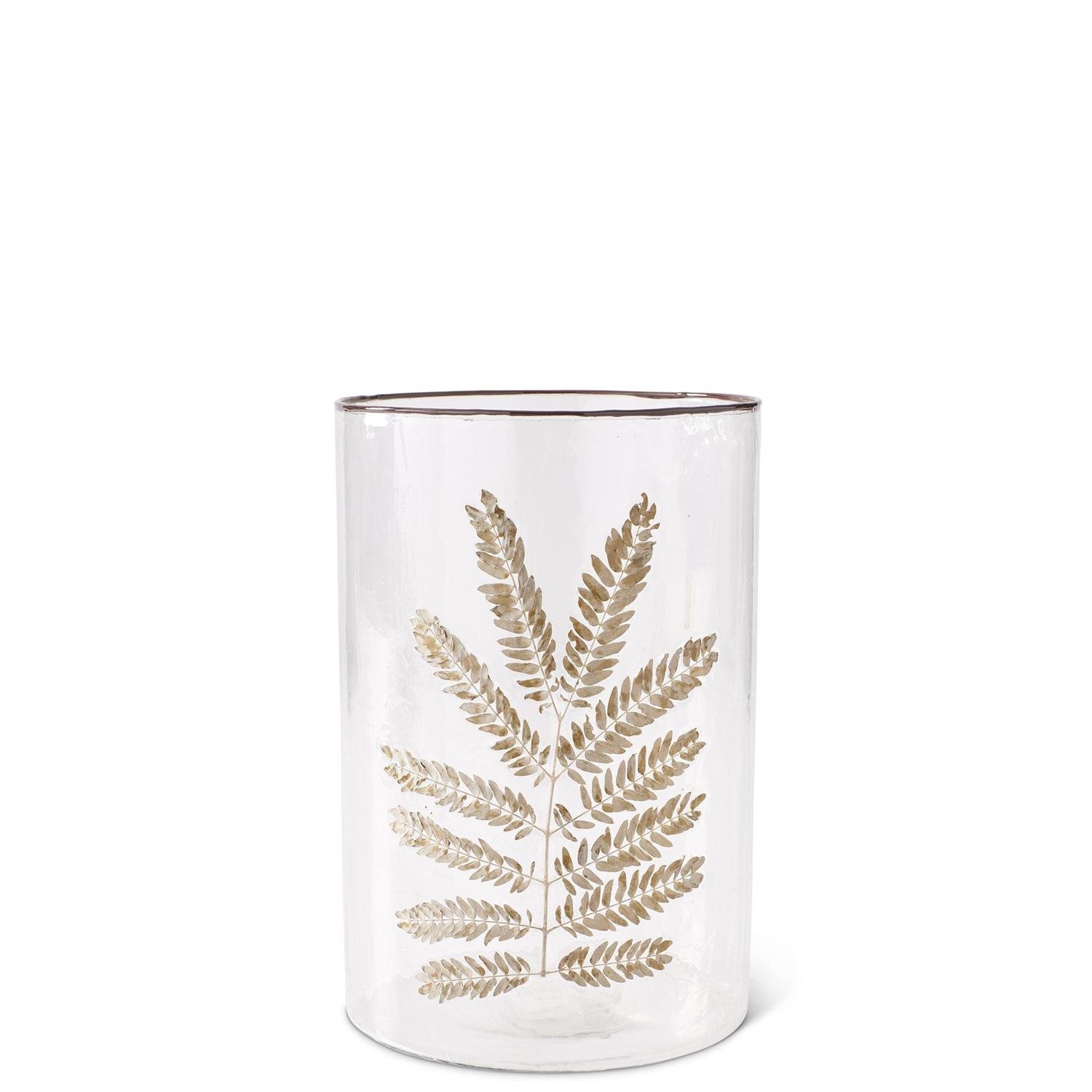 clear-textured-glass-cylinder-with-dried-fern-leaf-applique-storage-floral-tabletop-decor-accessory-image3.jpg