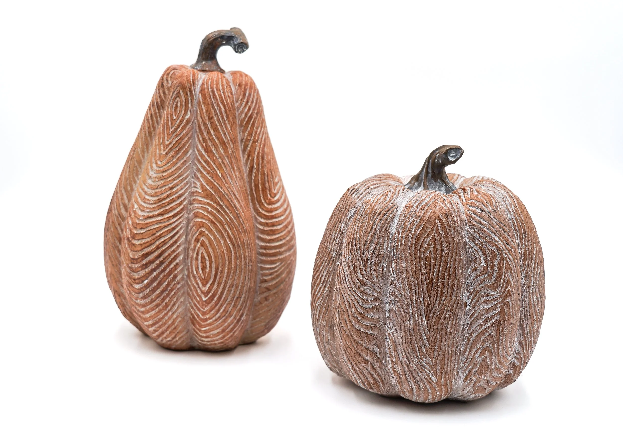 Orange Whitewash Pumpkin