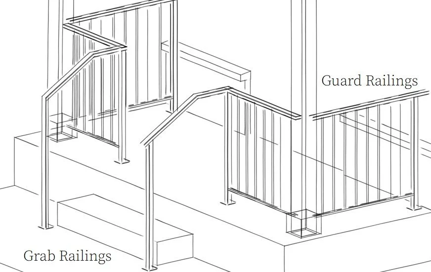 railings — Kitsap Metal + Design