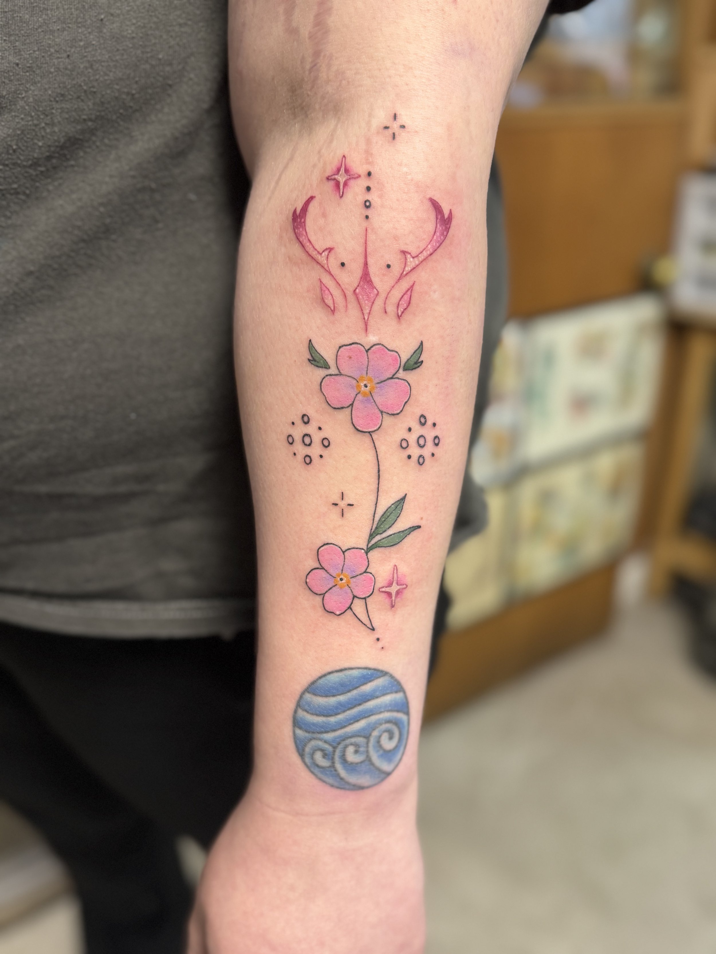 Forget me nots and ornamental.jpeg