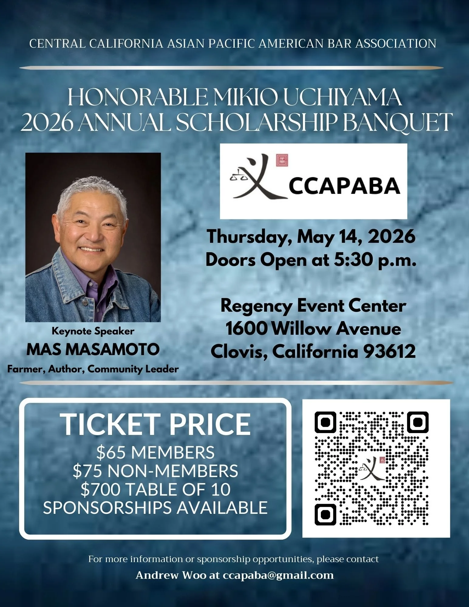 CCAPABA Annual Scholarship Banquet