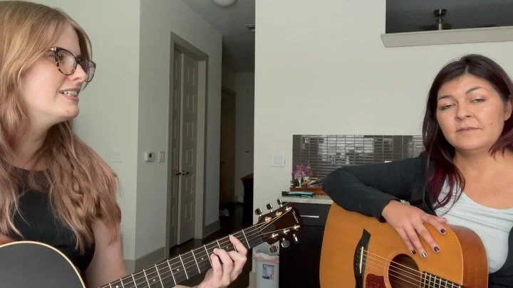 It&rsquo;s like a Cheryl Porter vocal warmup, only not, and other assorted practice highlights

#vocalist #meow #taylorguitars #guitar #harmony #musiciansofinstagram #bloopers #dallasmusicians