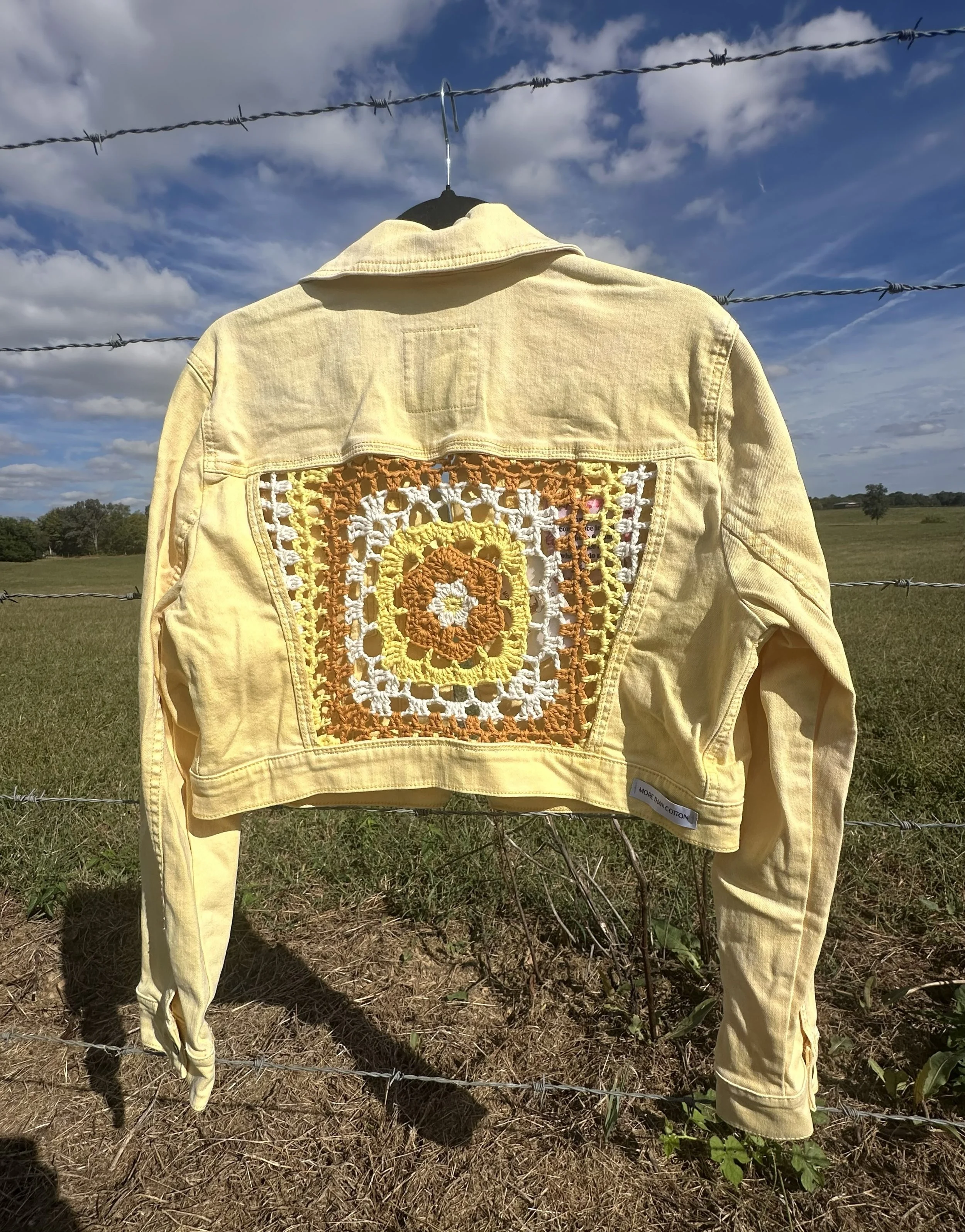 Southern Sunshine Denim Jacket - Small/Medium