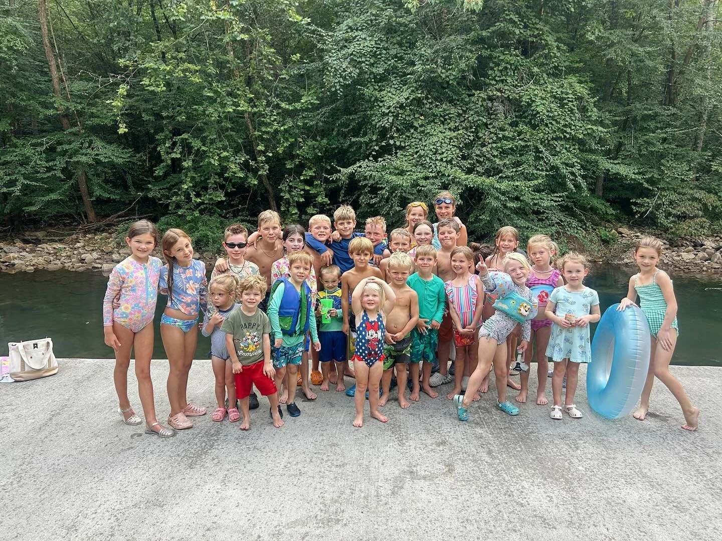 What a perfect way to wrap up the summer! Today we swam (and swam some more! 💦), got creative with tie-dye, and mixed up tasty drinks at our soda bar with all kinds of fun flavors. Most of all, we just enjoyed being together &mdash; laughing, talkin