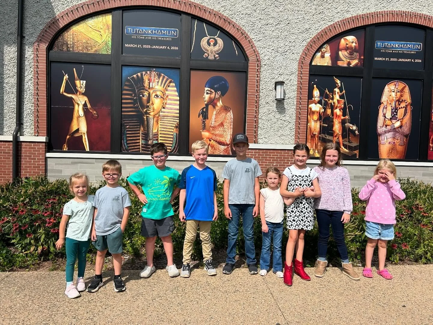 ✨ Field Trip Highlight ✨

Some of our students had the opportunity to visit the Biltmore Estate this week for a special King Tutankhamun Exhibit! 🏺👑 Walking through history and seeing treasures from Ancient Egypt brought the past to life in such an