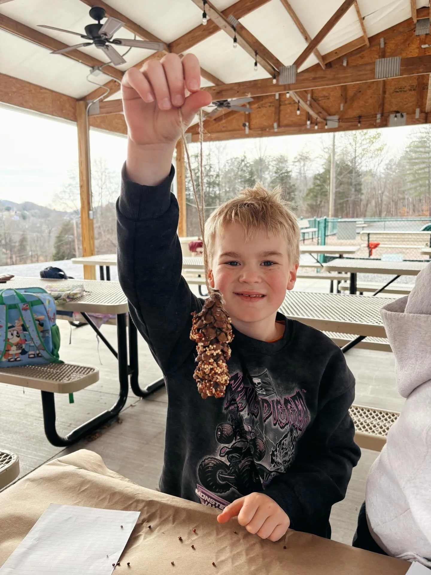 In science, we made bird feeders and spent time sharing from our bird journals &mdash; noticing patterns, recording observations, and delighting in the tiny details of God&rsquo;s creation. There is something so special about watching children slow d