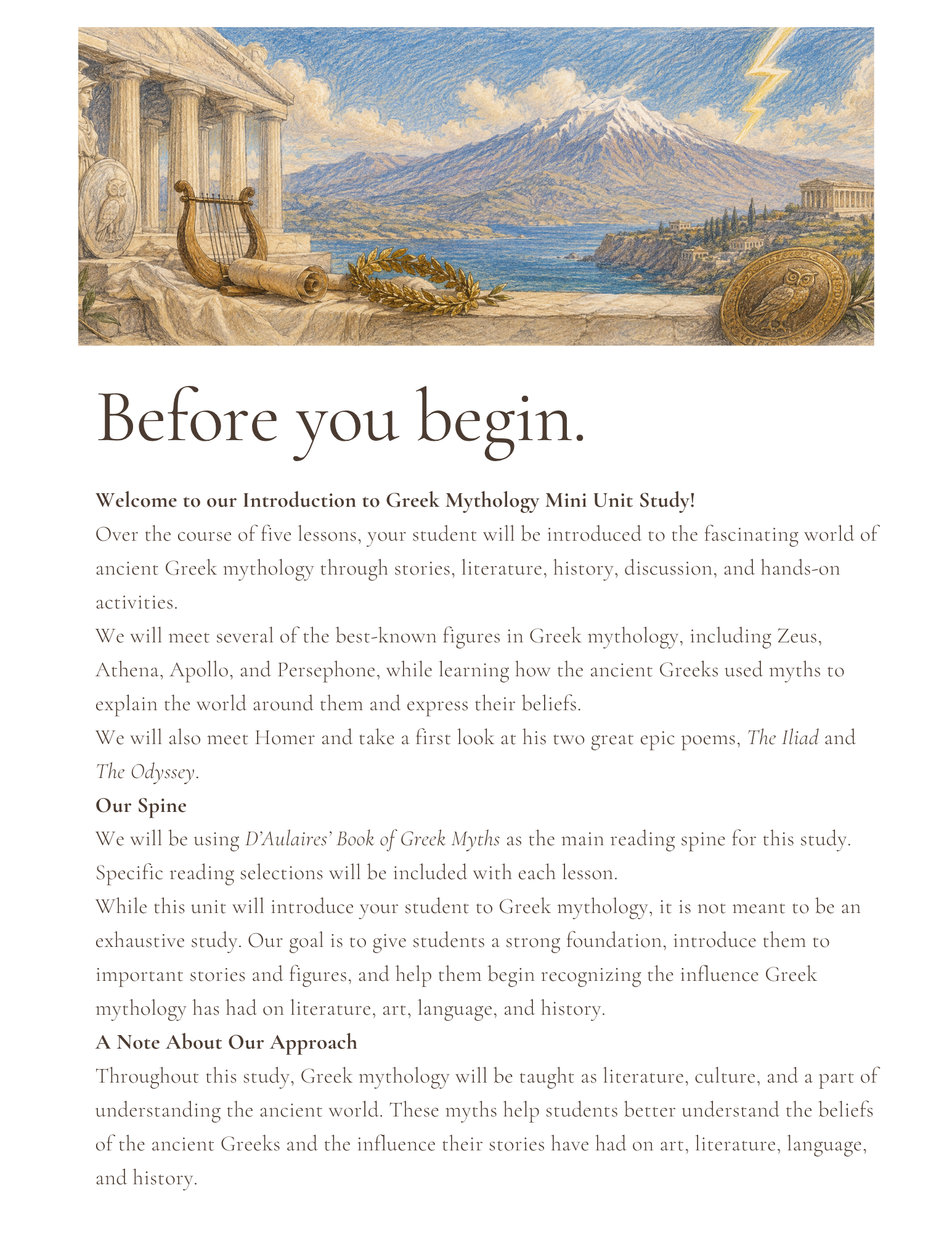 Greek Mythology Enrichment Unit Study  - Welcome_Introduction.png