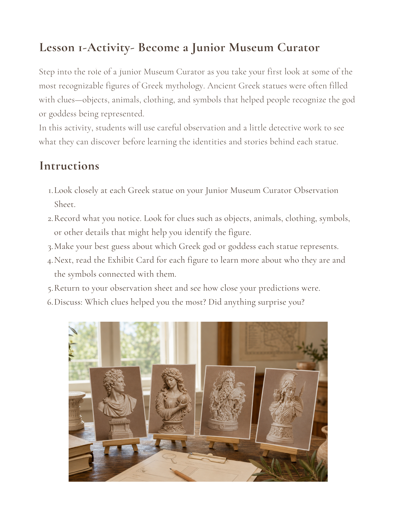 Greek Mythology Enrichment Unit Study  - Content Page.png