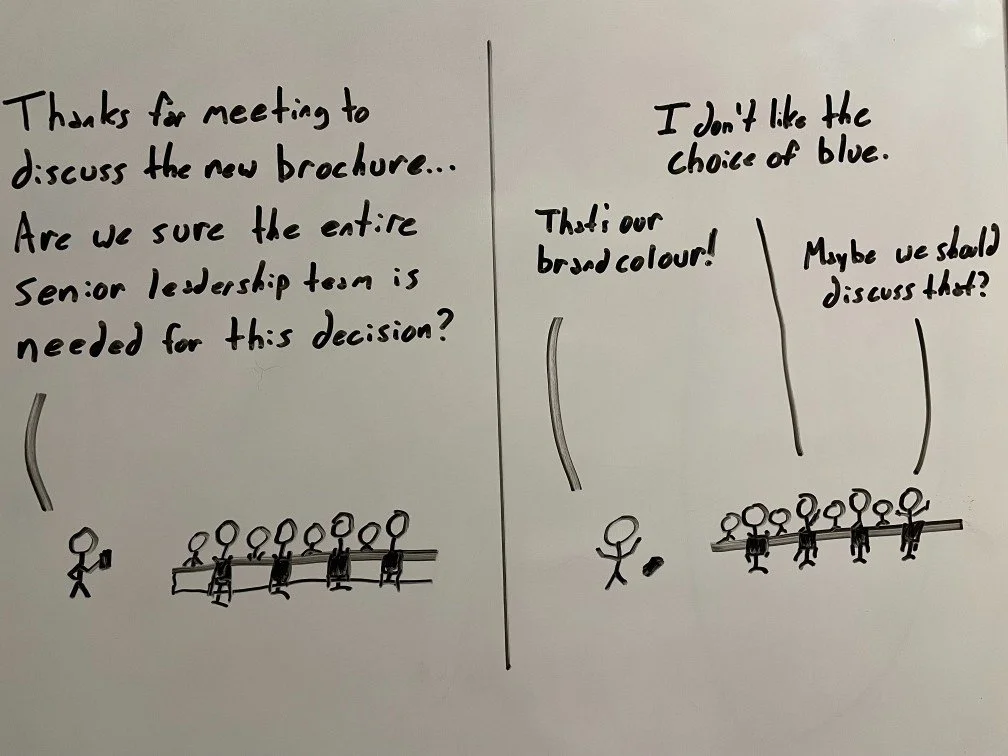  “What about a gate-fold?” 