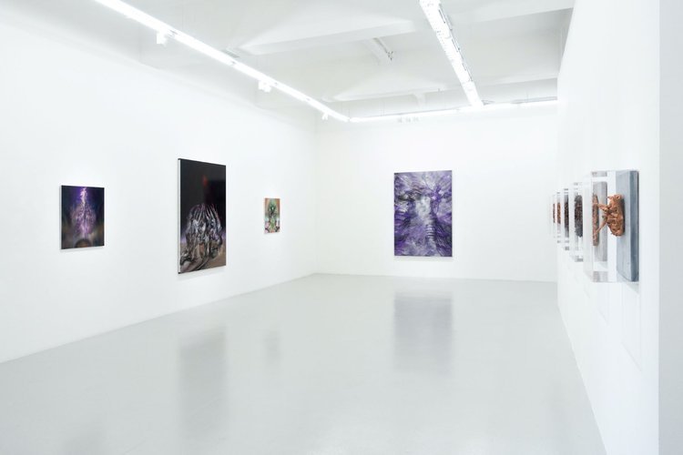  Ruben Pang, ‘Amphibian’, 2021, exhibition installation view. Image courtesy of the artist and Yavuz Gallery. 