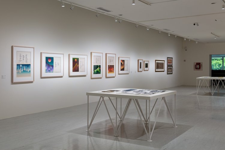  ‘Art Histories of a Forever War: Modernism Between Space and Home’, 2021, exhibition installation view. Image courtesy of Taipei Fine Art Museum. 