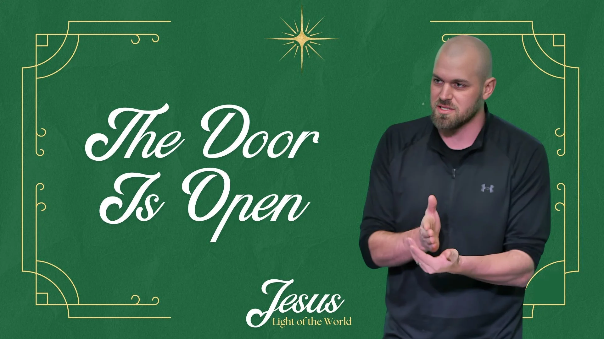 The Door Is Open