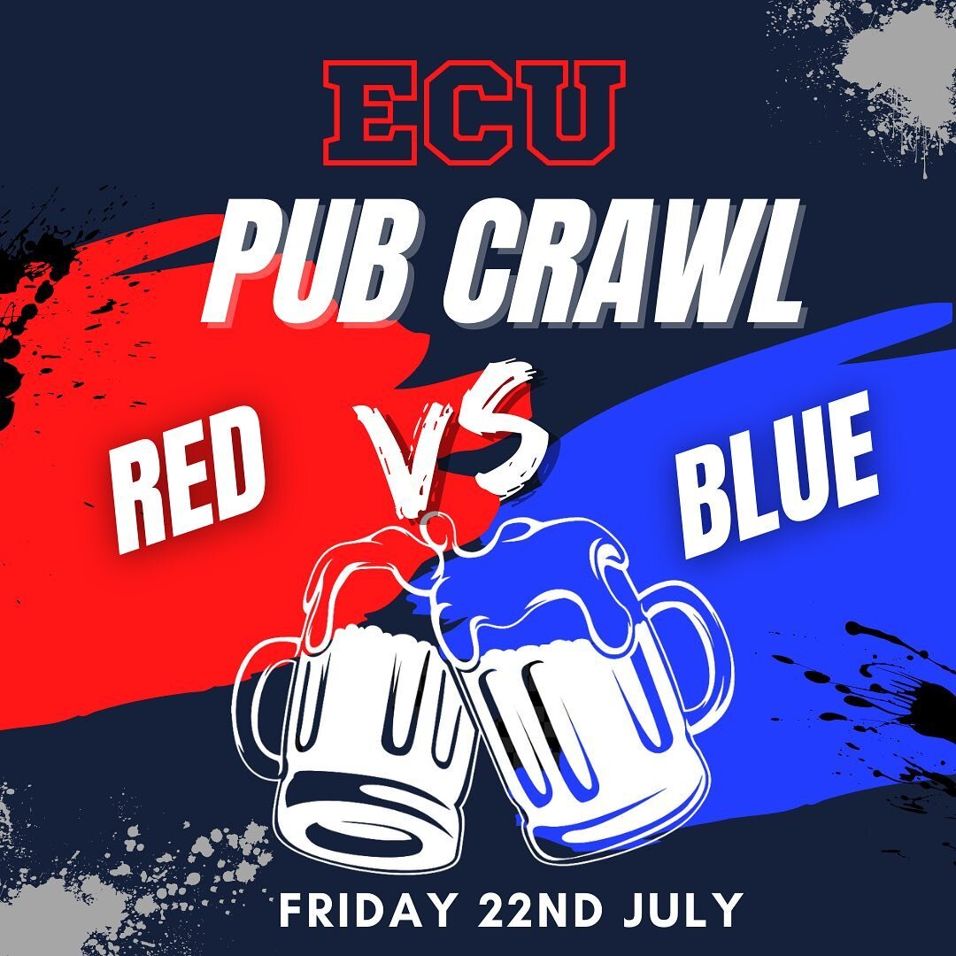 The most popular social event of the WAVL calendar is back for 2022!

Will you race for Red or battle in Blue&hellip;

Select your team and compete in the Chequers Pub Crawl Championship!

When ⏰
Friday 22nd July
Games commence @ 6:00pm
Bus Departs @