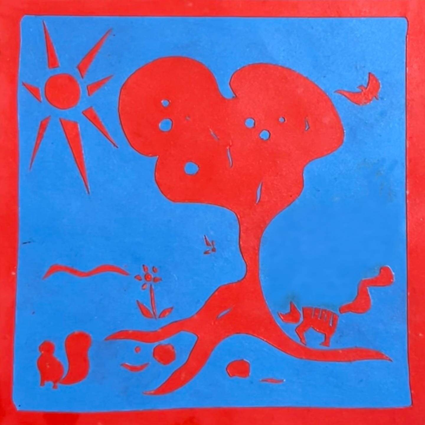 Good morning dear Earth,
Good morning dear Sun,
Good morning dear stones and beasts on the run,
Good morning dear flowers and birds in the tree,
Good morning to you, good morning to me!

#waldorf #song #papercutting #strobe #redandblue #art #brooklyn