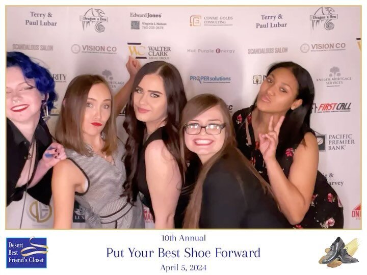We had a great time supporting @desert_bfcloset at the Put Your Best Shoe Forward event.

To have our Photo Booth at your next event, send us a message! We would love to be part!