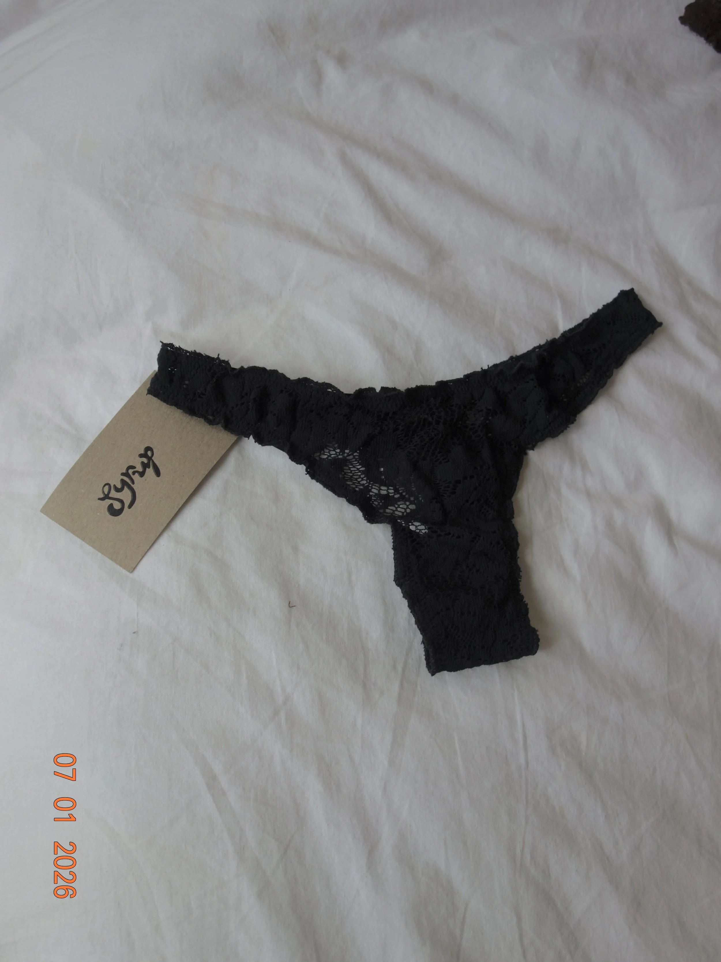 Cheeky Undie - Washed Black