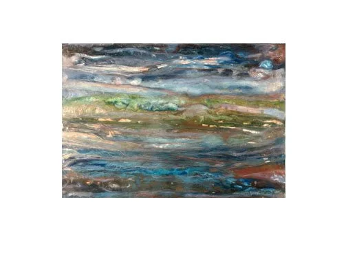 Before Dawn Encaustic