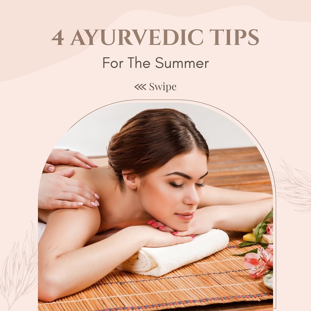 Stay cool naturally with these Ayurvedic self-care tips to beat the summer heat! ☀️

#Suvarnaveda #SuvarnavedaWellness #SummerTips #Summer #SummerVibes #SummerTime #VitaminD #Hydrate #Massage #Spa #Ayurveda #Ayurvedic #AyurvedicLifestyle #AmazingThai