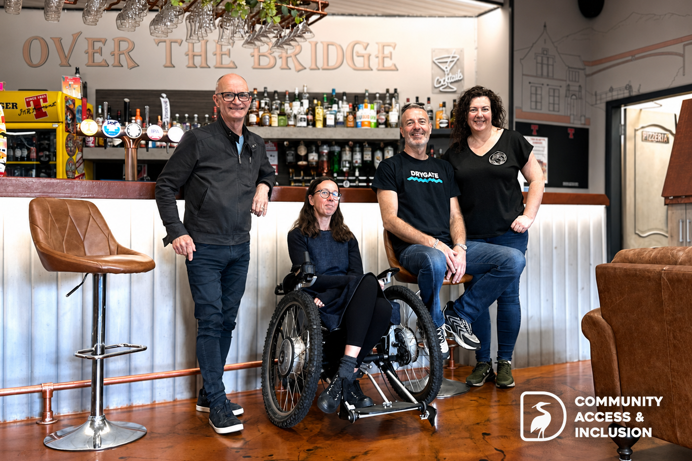 Over The Bridge Makes Donation to Support Community Accessibility and Inclusion