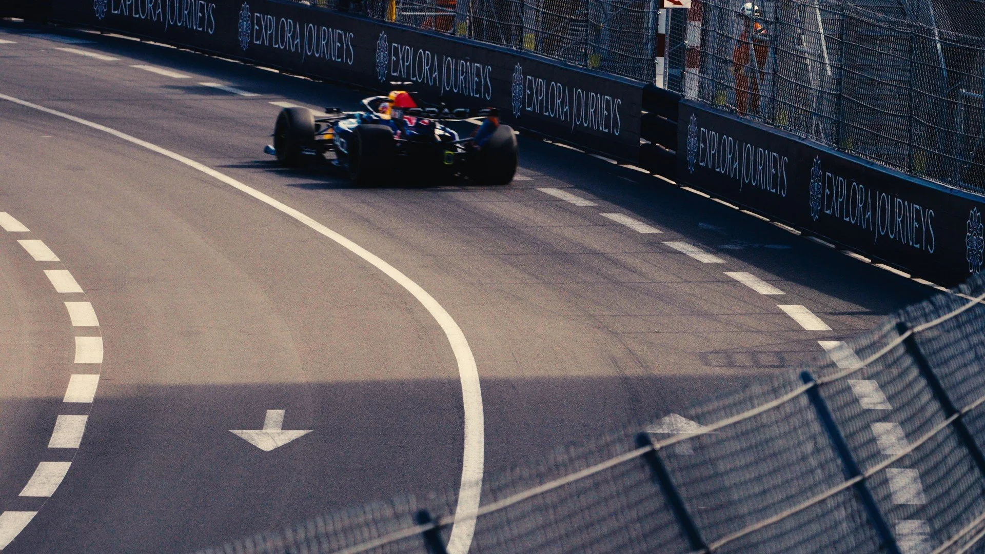 la f1 redbull lors du grand prix de monaco photographie par le photographe videaste josselin pradel
