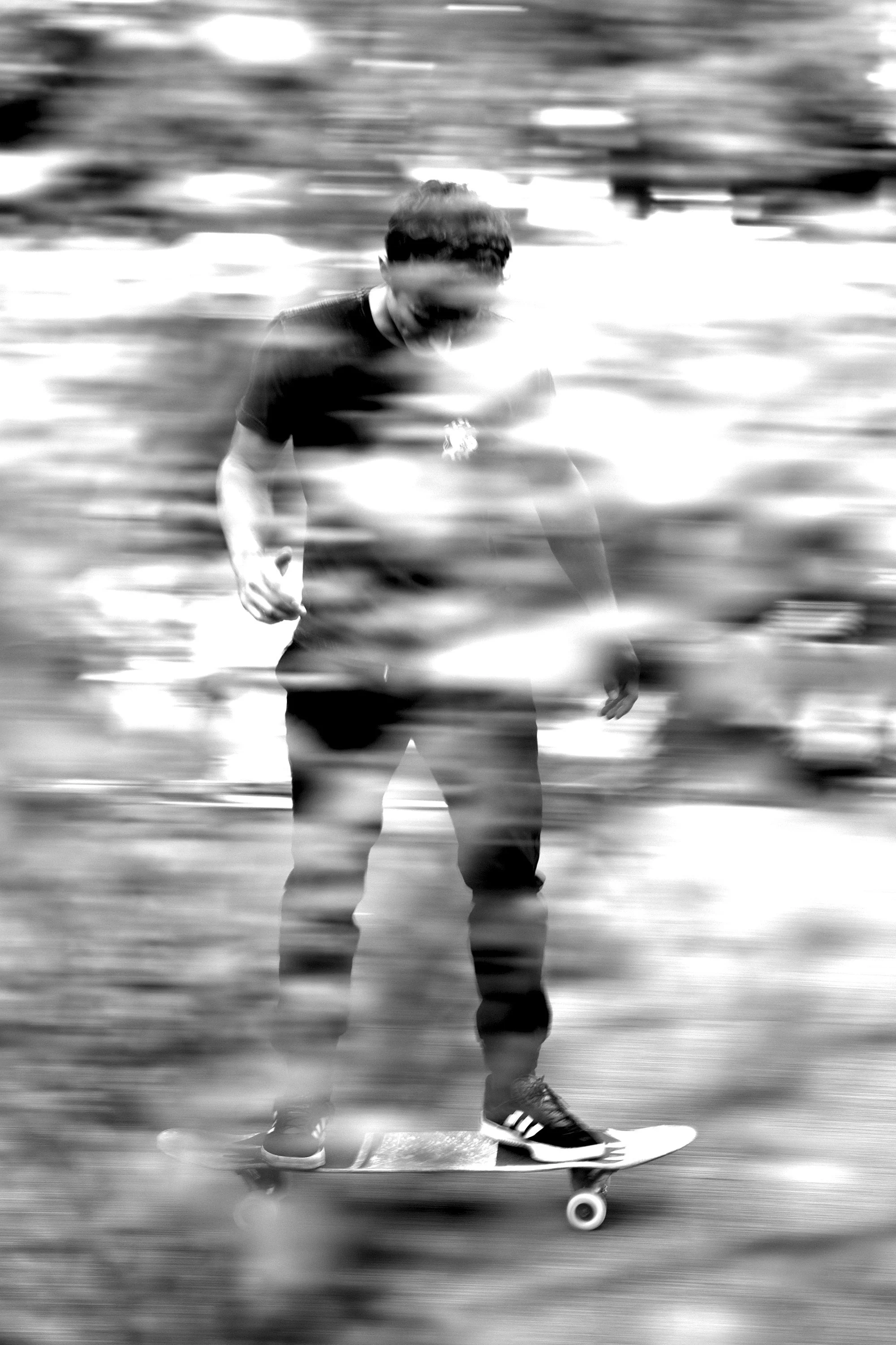 Photo design et magnifique filé en noir et blanc