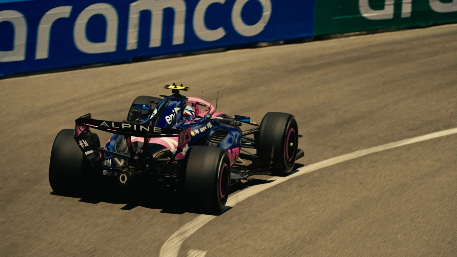 superbe f1 alpine filmée par le photographe et vidéaste de sport josselin pradel