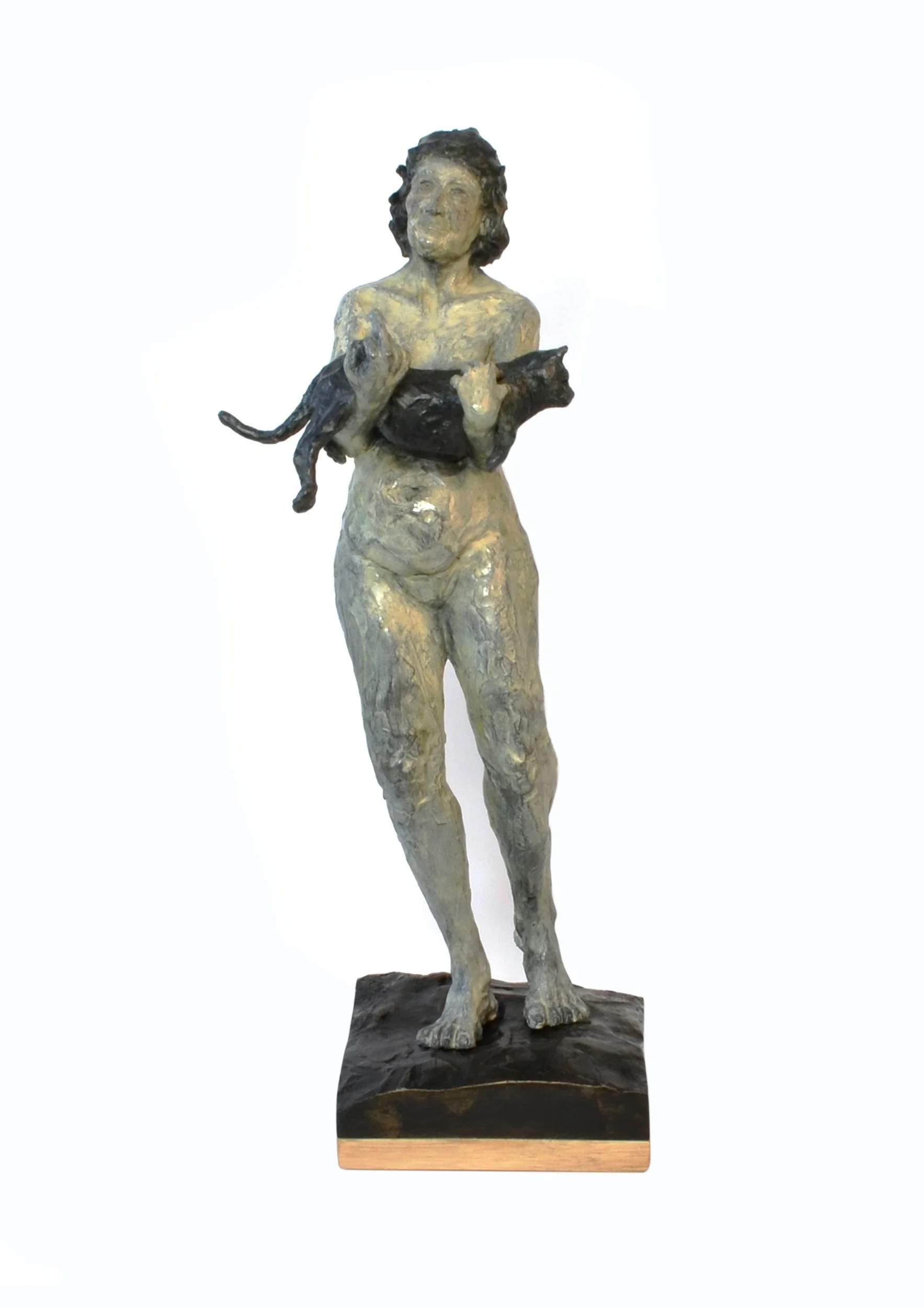 AlRoberts_Cat woman 1, bronze, 33cm x 12cm x 9.5cm.jpg
