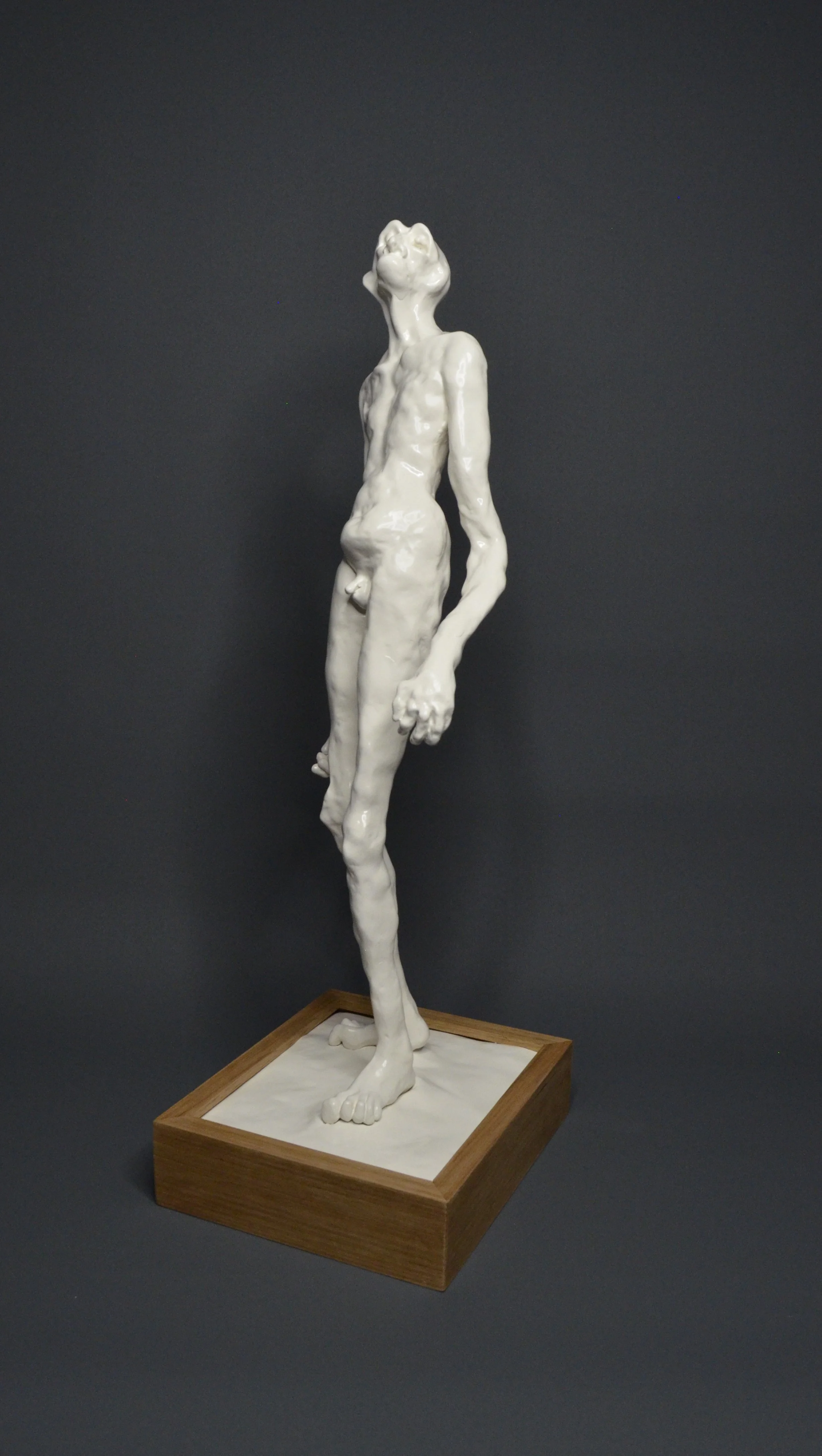 Lost
resin, tas oak base
22cm x 26cm x 68cm
