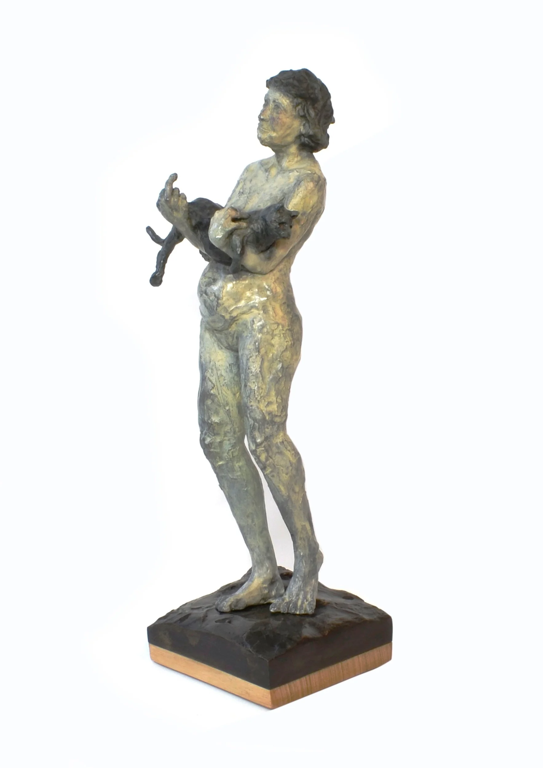 AlRoberts_Cat woman 2, bronze, 33cm x 12cm x 9.5cm.jpg