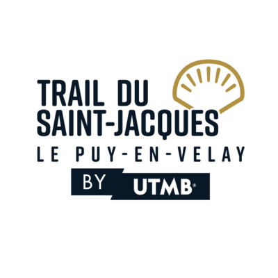 Logo for Trail du Saint-Jacques in Le Puy-en-Velay, by UTMB.