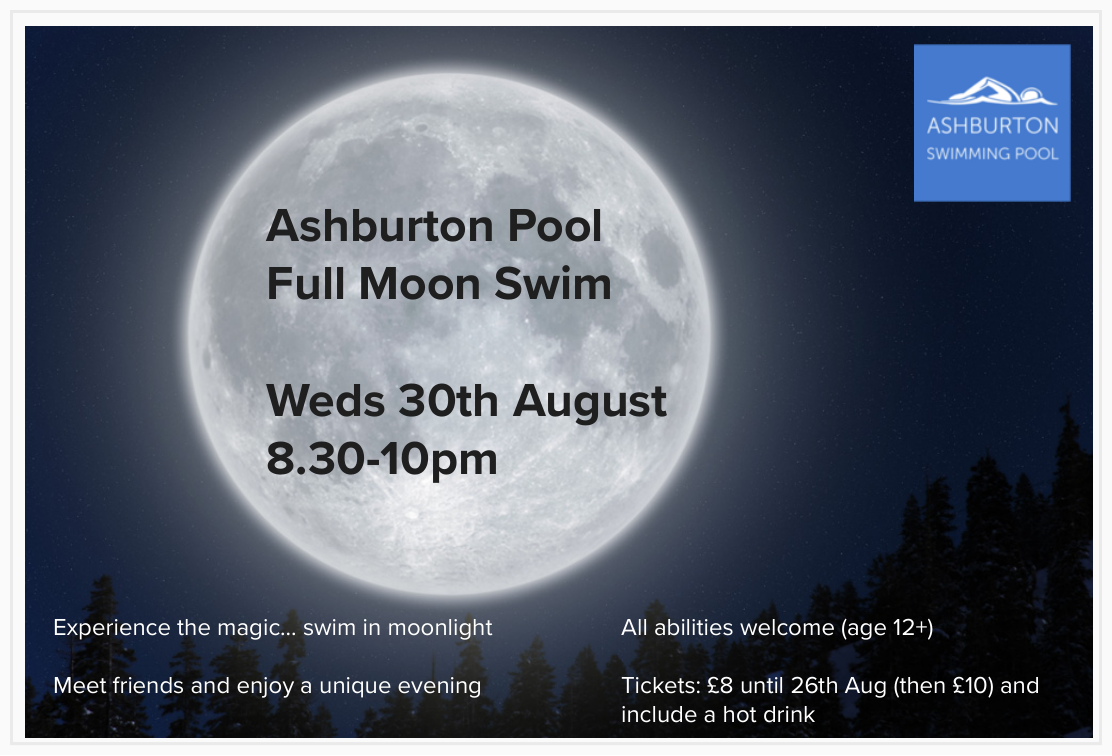 Full Moon Swim 30th Aug