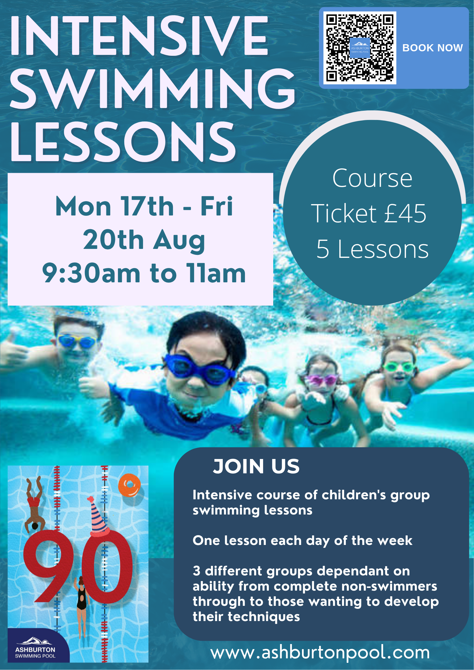 Summer Swimming Lessons - Bookings Open