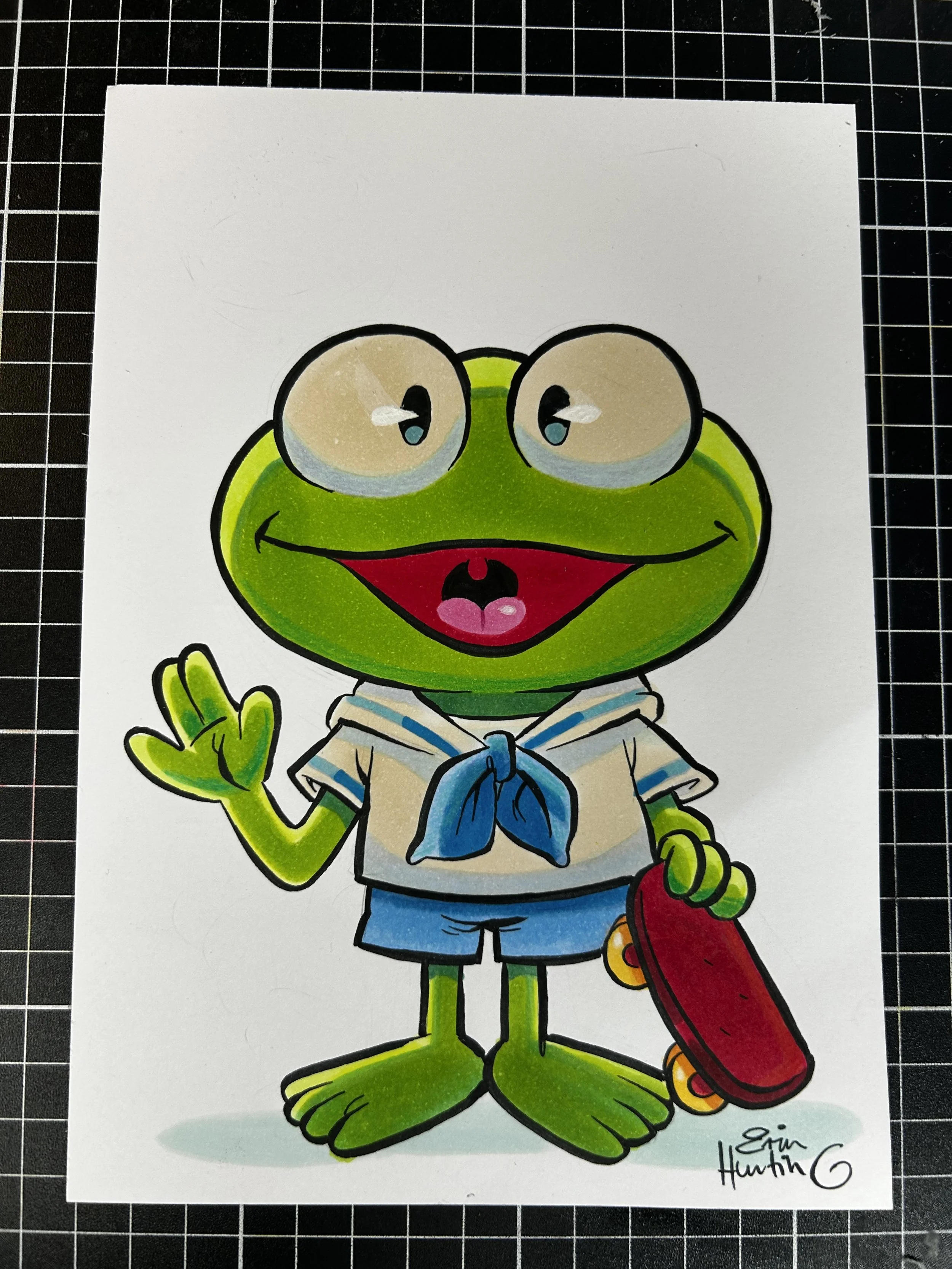Kermie Muppet babies.jpeg