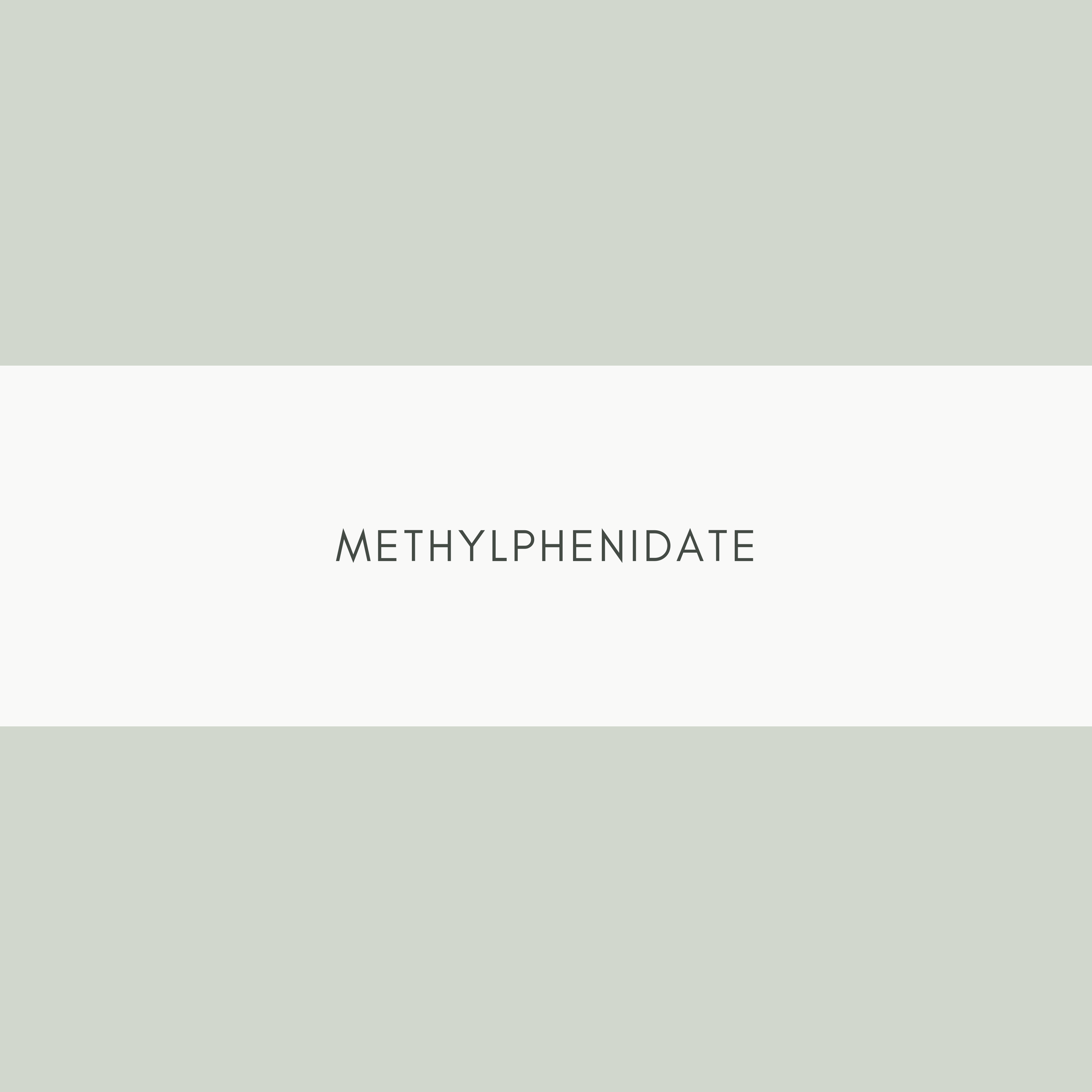 Methylphenidate