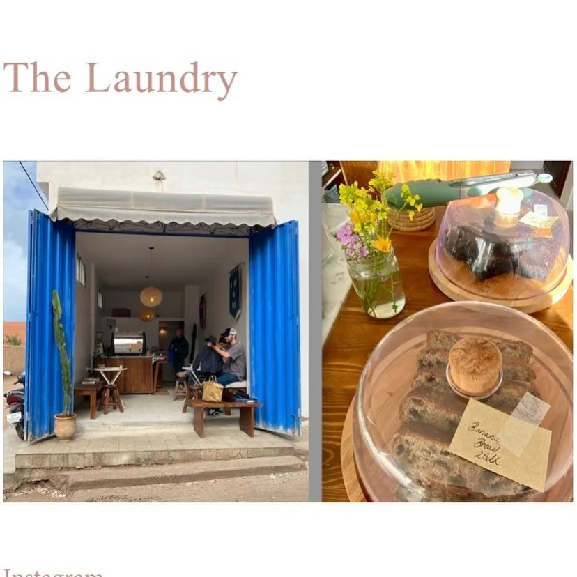 A newly updated &acute;Favourite cafes in Tamraght&rsquo; blog is up today. 

Years of research and time well-spent sipping coffees with friends or a pen in hand. 

If you like good coffee, sunny spots, independent neighbourhood cafes packed with per