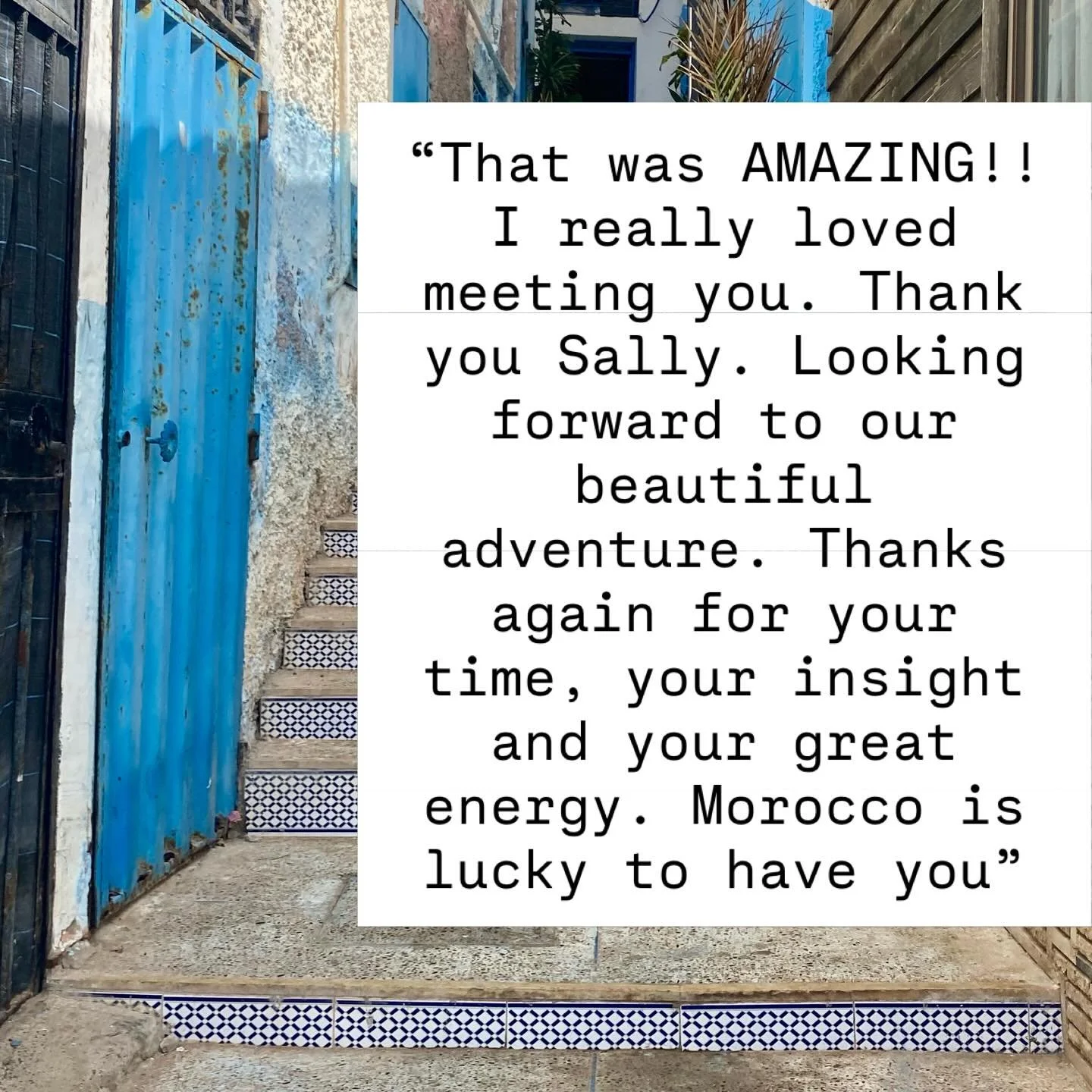 When a glowing client testimonial reaffirms your belief that a travel planning call is a wonderful way to share your expertise and help people create their dream African adventure. 

Have all your questions answered in real time by a human being who 