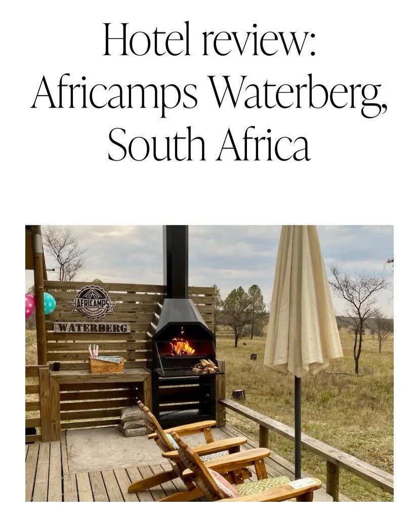 In May 2026, my family and I spent a few nights at @africamps Waterberg &mdash; a great value, off-grid glamping safari 3-hours drive from Johannesburg.

Did we love it? Yes, we did! 

It felt like our own home in the bush. Once we got the hang of he