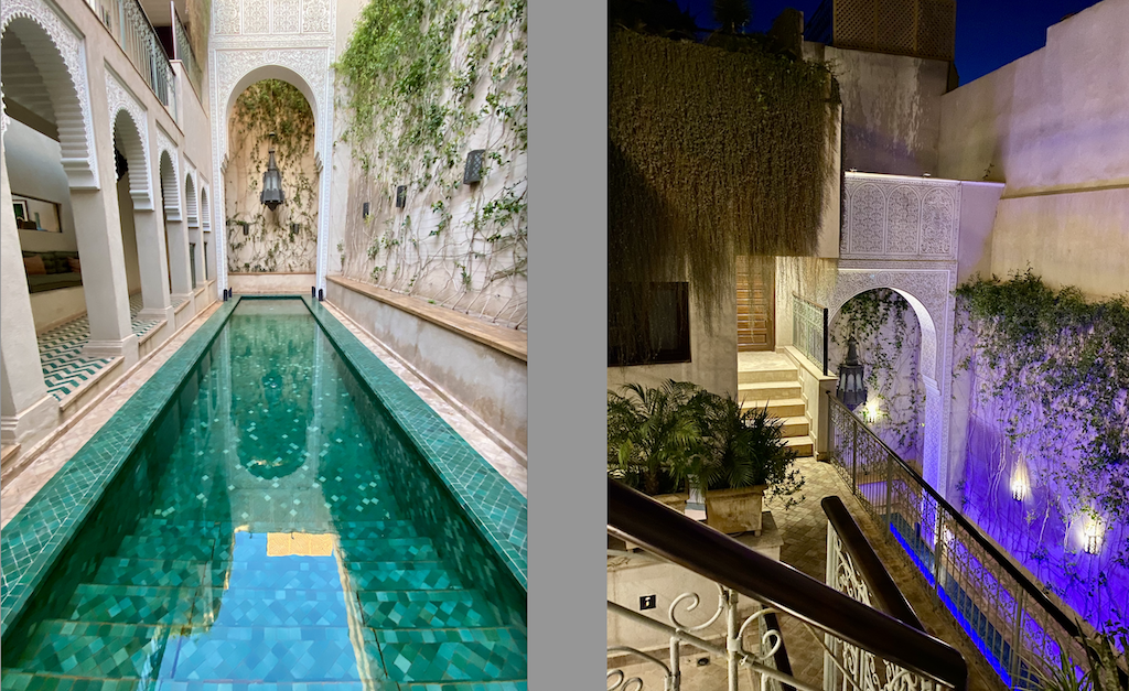 Heated pool day and night IZZA Marrakech