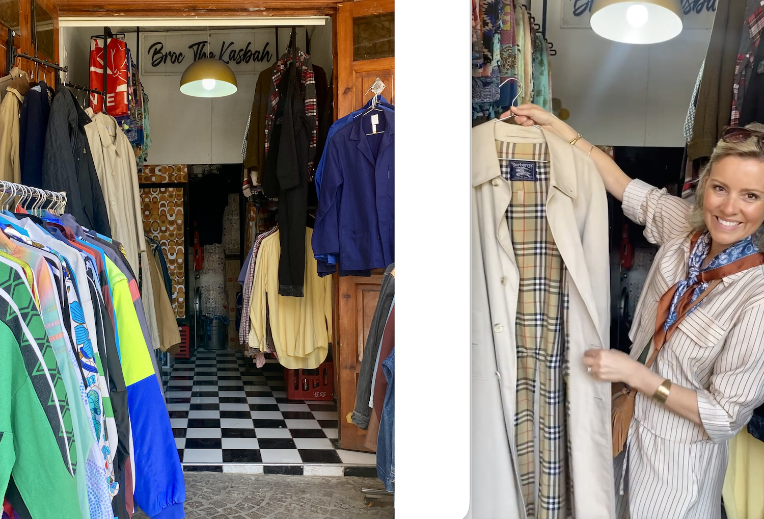 Broc the Kasbah thrift shop Marrakech